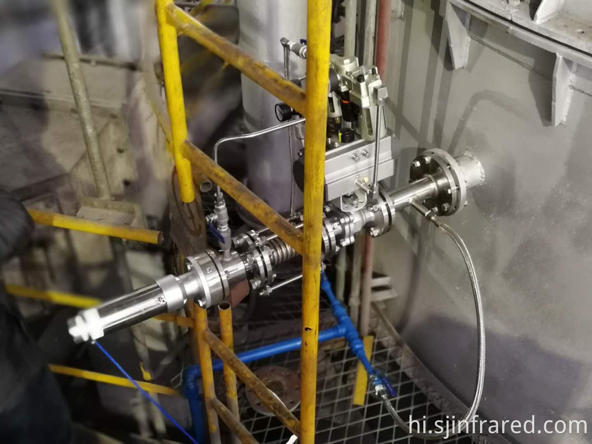 अवरक्त पाइरोमीटर infrared pyrometer